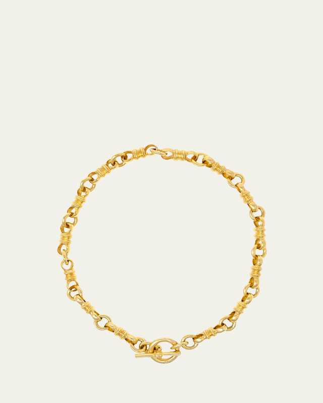 Toggle Link Necklace, 16"L